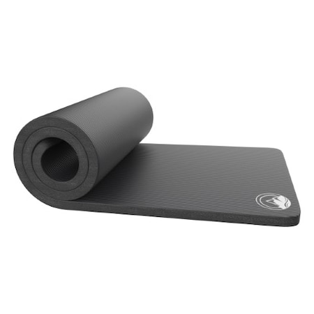 Leisure Sports Foam Sleep Pad, 1.25" Extra Thick Camping Mat for Cots, Tents, Sleeping Bags, Waterproof (Black) 387097PEW